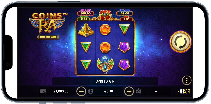 Coins of Ra by Betsoft gameplay