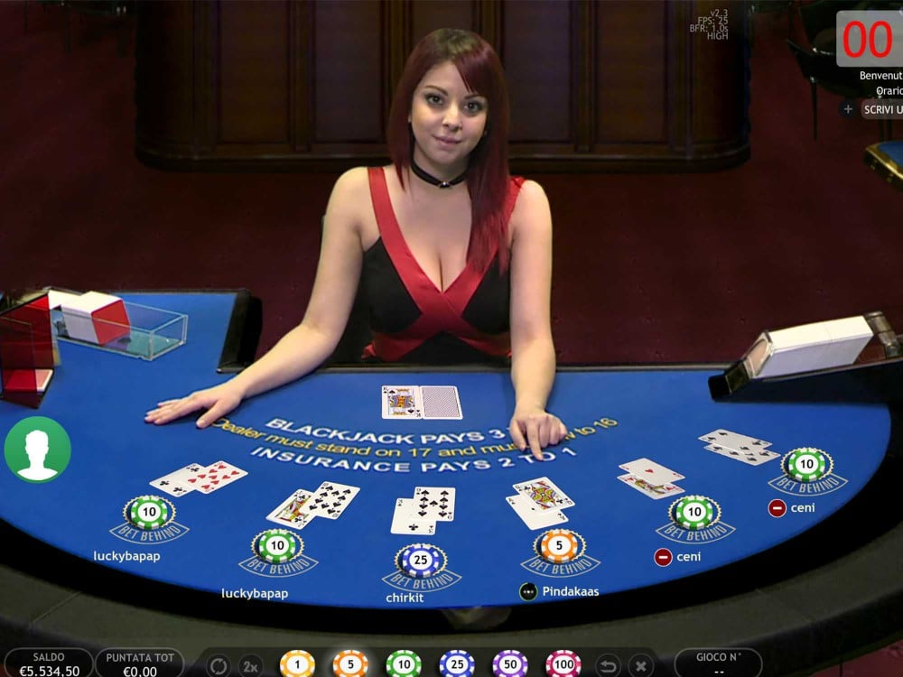 Extreme Live Gaming Blackjack