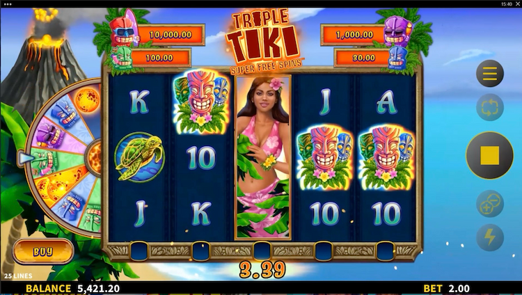 Gold Coin Studios Triple Tiki Super Free Spins