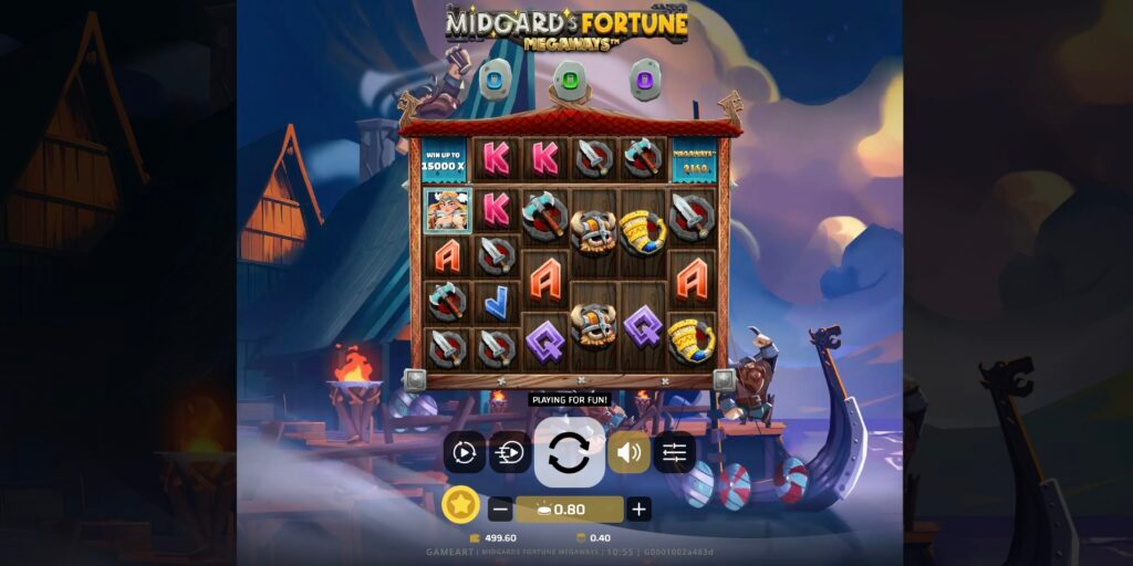Midgards Fortune Megaways is our favourite Slot from GameArt