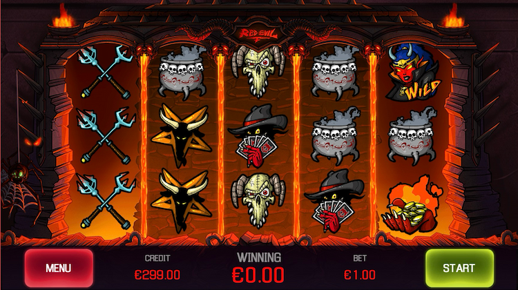Red Evil is the best horror slot by Apollo Games