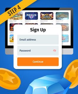 Register at a Blueprint casino and deposit