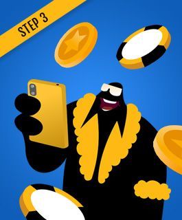 Receive a casino SMS