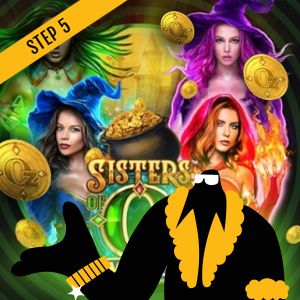 Enjoying real money games and bonuses at an online casino.