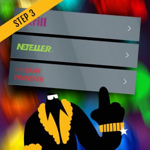 Choose Zimpler from the deposit methods offered at the online casino of your choice